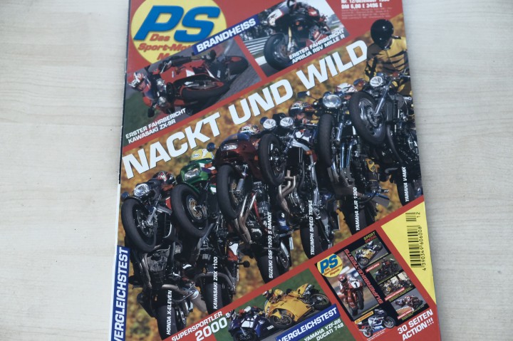 Deckblatt PS Sport Motorrad (12/1999)